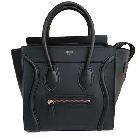 celine shoulder luggage size|celine micro luggage.